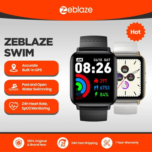Reloj smartwatch GPS Zeblaze Swim