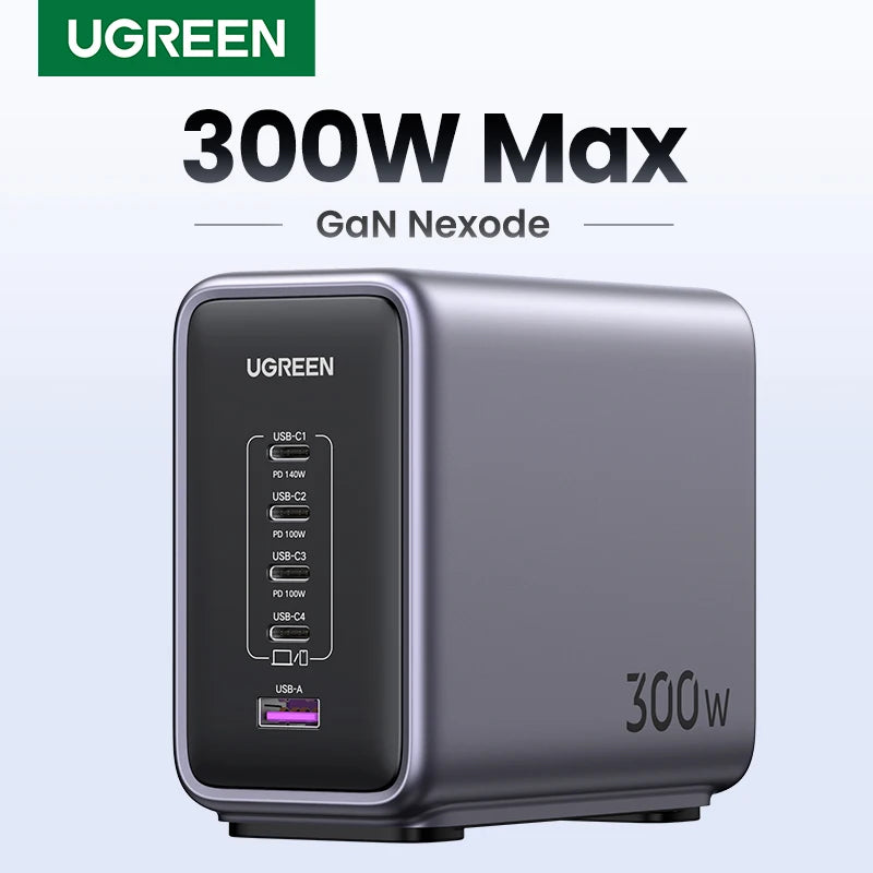 UGREEN 300W Charger MacBook Pro iPad iPhone- Samsung -Android