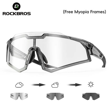 ROCKBROS-gafas para deporte fotocromáticas