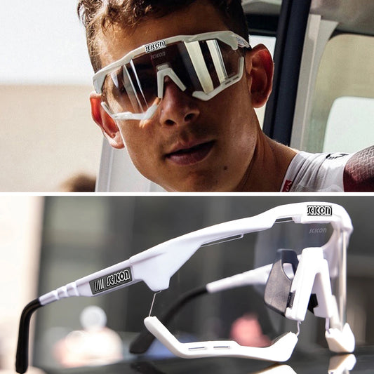 SCICON gafas fotocromáticas de ciclismo para hombre y mujer