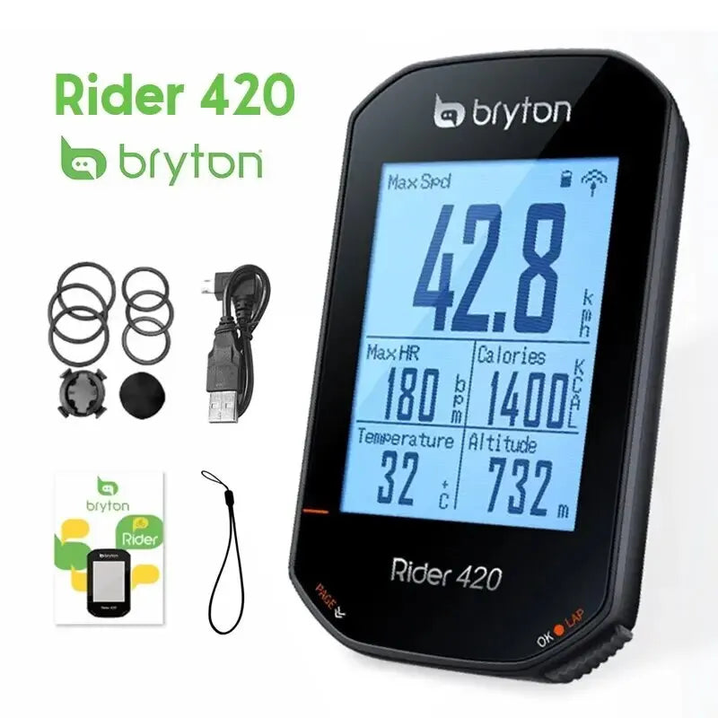 GPS bicicleta Bryton Rider 420 GPS Bike